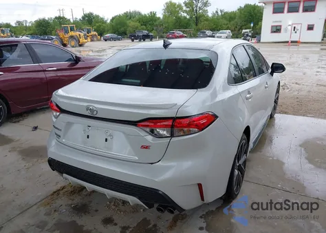 2022 Toyota Corolla Se z USA, uszkodzony, nr VIN 5YFS4MCE9NP115592